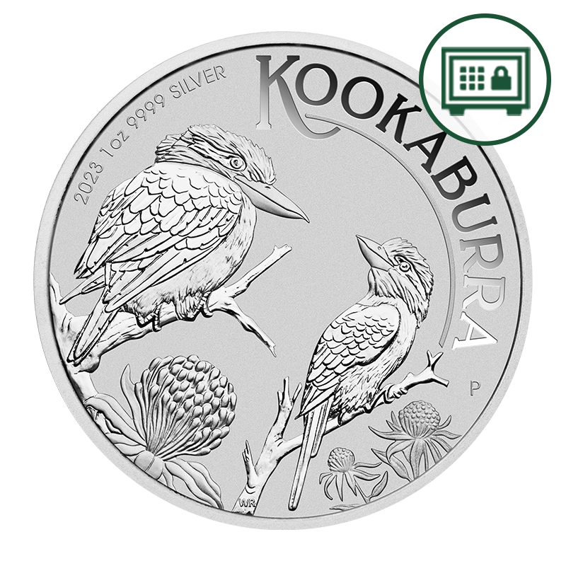 Image for 1 oz. Australian Silver Kookaburra (2023) - Secure Storage from TD Precious Metals